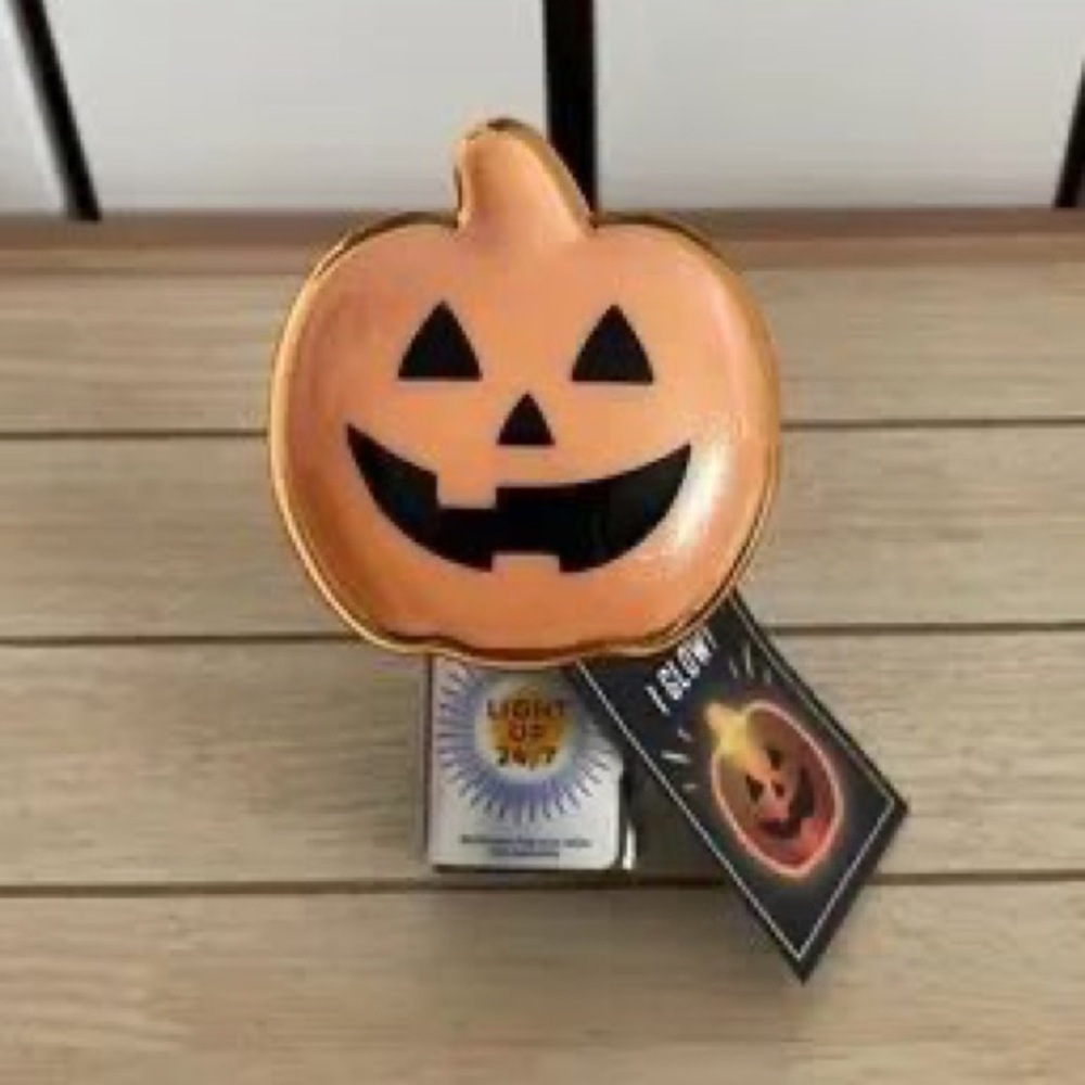 🎃 HALLOWEEN Glow JACK-O-LANTERN Pumpkin WALLFLOWER PLUG-IN: BATH & BODY WO… - Picture 5 of 9